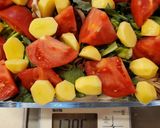 野菜たっぷりローストチキン作り方2写真