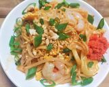 【世界麺🇹🇭】タイ風うどん焼きそば🦐パッタイ簡易版作り方6写真