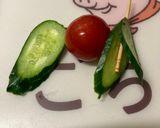 トマトサラダ作り方1写真