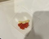 ワンタンの皮で明太チーズ巻き作り方1写真