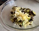 とろけるチーズと茄子のスペイン風オムレツ♫作り方2写真