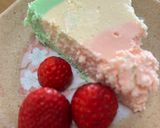 ひな祭りに3色チーズケーキ✿·͜·ᰔ作り方6写真