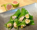 夕飯やおつまみに。イチジクのとろ〜り大葉豚巻き作り方5写真