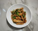 簡単美味しい!豚ロース肉とピーマンの簡単炒め作り方5写真