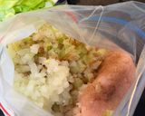 ダイエット！簡単♪鶏むね肉のロールキャベツ作り方3写真