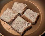 卵無しで！ふわとろココアフレンチトースト作り方2写真