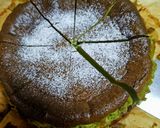 ★低糖質！抹茶のバスクチーズケーキ№４♪作り方9写真