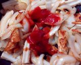 ちくわと玉ねぎのケチャップ炒め作り方5写真