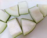 とろとろ冬瓜の白味噌あん作り方1写真