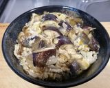 ナスの卵とじ丼作り方10写真
