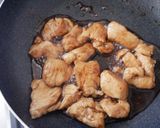 不器用鶏胸肉のバルサミコ酢焼き作り方2写真