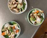 肉無豆腐コク旨クリーミー梅親子丼味野菜炒作り方12写真