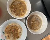 根菜茄子中華風クリーム梅味温野菜サラダ作り方1写真