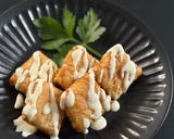 四角いまるごとえびマヨ餃子作り方7写真