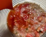 飲むサラダ♪混ぜるだけ濃厚トマトスープ作り方3写真
