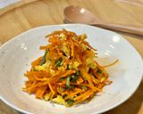 夕食昼食副菜弁当に☆コンソメ味のにんじんしりしり作り方5写真
