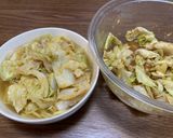 【糖尿病】塩ラーメン＋無限キャベツ作り方11写真