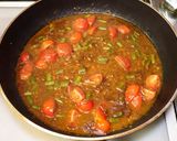 LEE🔥辛さ12倍🔥キーマカレーのパスタ作り方6写真