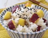 定番|炊飯器でほくほく!さつまいもご飯作り方5写真