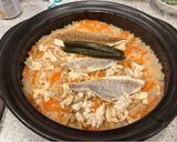 鯛の骨スープで炊く土鍋鯛飯作り方10写真