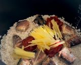 いわし缶と梅の炊き込みご飯作り方2写真