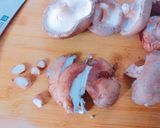 ＊椎茸とお刺身蒟蒻のマヨバター醤油炒め＊作り方2写真