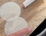 餃子の皮でも作れる!パリパリソーセージ作り方1写真