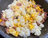 美活⭐︎お弁当⭐︎沙茶醬のピリ辛台湾炒飯弁当作り方4写真