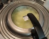 ブリと白菜のトマトクリームスパゲッティ作り方6写真