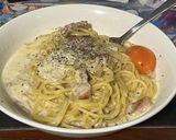 フライパンで完結するチーズクリームパスタ作り方11写真