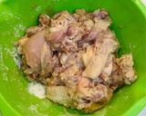 【和風醤油味】鶏もも唐揚げ作り方4写真