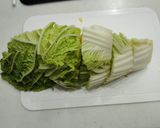 白菜うどん鍋ロールキャベツ入り作り方1写真