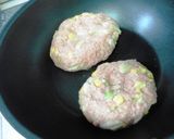 キャベツとコーンの豆腐みそハンバーグ作り方5写真