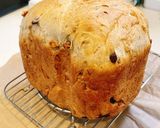 1.5斤食パン(レーズンくるみ全粒粉入)作り方7写真