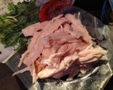 【サラチキ消費🥗】レンジだけ！高タンパク主菜🥬♪作り方3写真