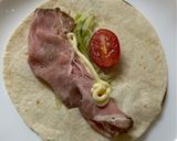 生ハムのトルティーヤ作り方4写真