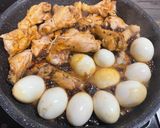 かあさんの手羽元と玉子の黒酢醤油煮込み作り方7写真