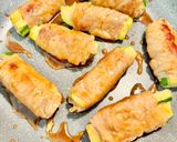 ズッキーニの豚肉巻き作り方4写真