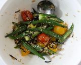 オクラとトマトの塩昆布サラダ作り方7写真