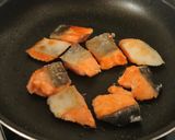 鮭とれんこんの梅ガリぽん炒め作り方4写真