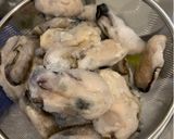 簡単　業務スーの冷凍牡蠣で悶絶マーボ丼作り方1写真
