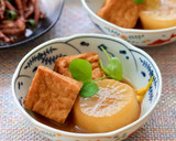 大根と厚揚げ dé 屋台🍶おでん作り方6写真