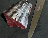 甘みと旨みたっぷり本鰹のガーリックステーキ作り方3写真