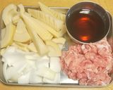 筍と豚肉の炒め煮作り方1写真