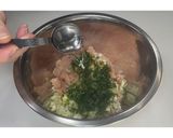 大葉と長ねぎの焼きつくね★動画あり★作り方7写真