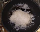 ワンパン調理☆もっちもちハム入り大根餅作り方1写真