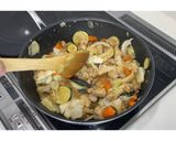 鶏もも肉とズッキーニのマヨみそ炒め★動画あり★作り方20写真