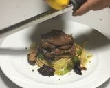 レモン香る牛タンの和風ペペロンチーノ作り方16写真