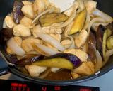 ささみとナスの甘酢炒め風作り方7写真