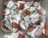 火不要！マグロと🍅のコロンビア風🇨🇴スダード丨南米作り方3写真